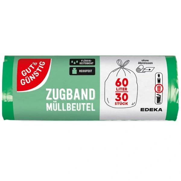 G&G Pytle na odpad - zatahovací 60 l, 30 ks