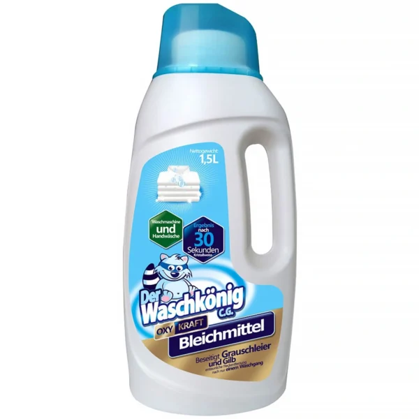 Waschkönig Oxy Kraft gelový odstraňovač skvrn WEISS 1,5 L